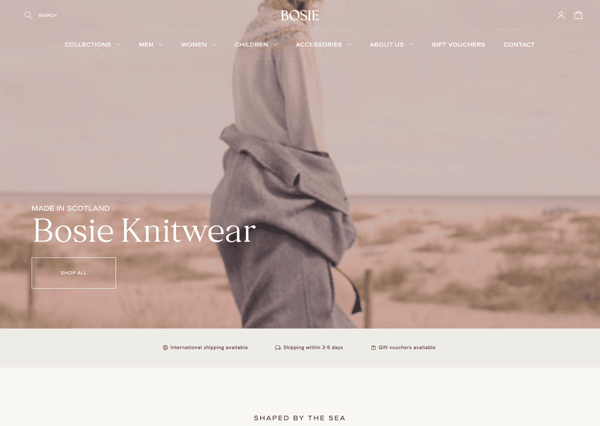 Bosie Homepage